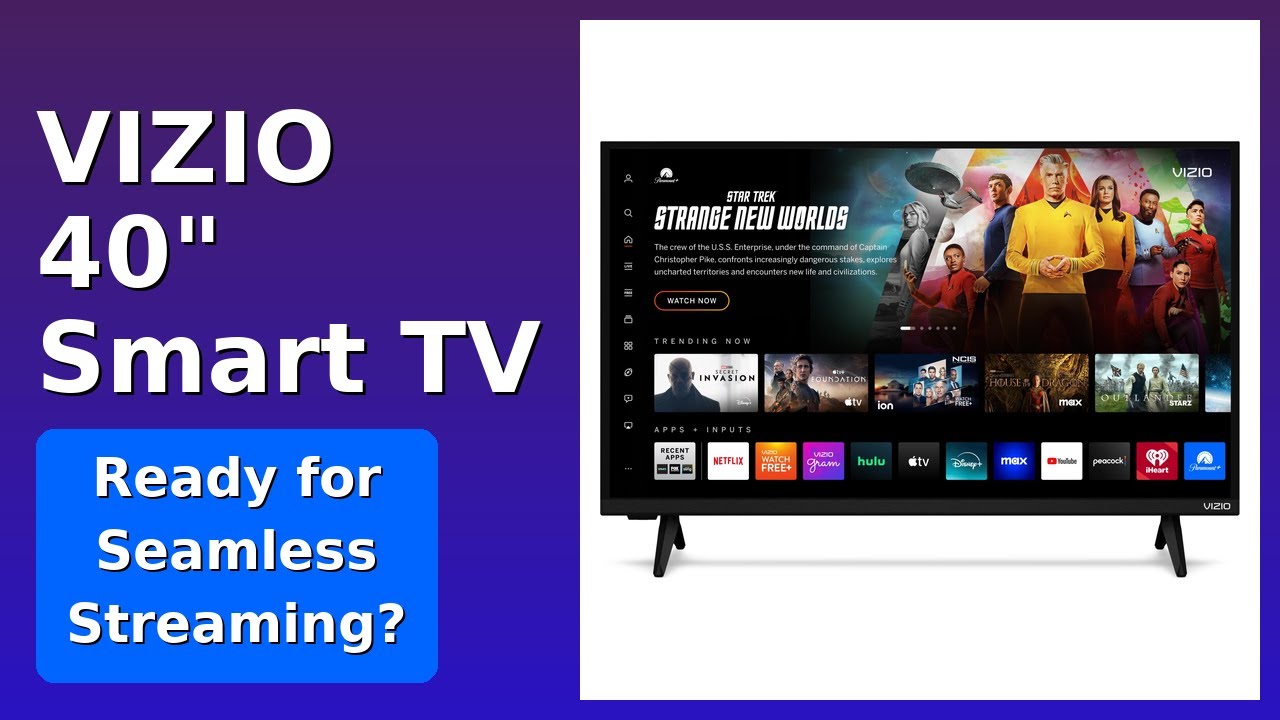 REVIEW (2025): VIZIO 40" Smart TV. Features.