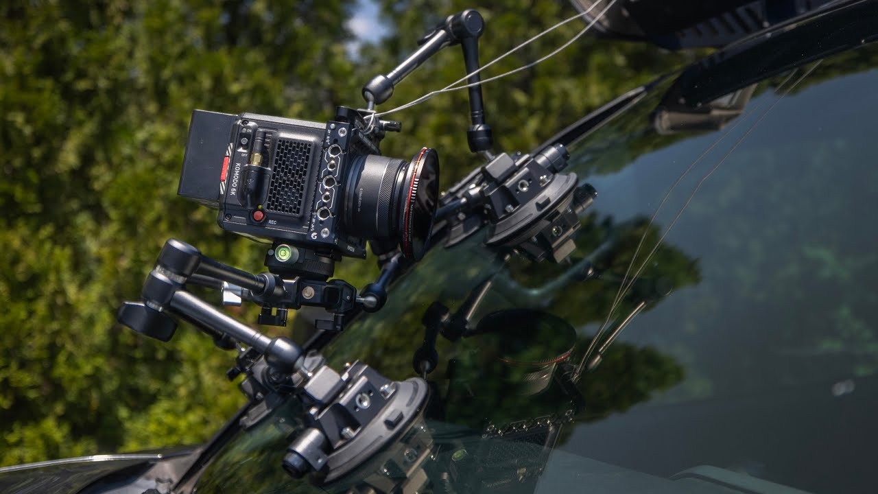 Mounting my $6,000 Cinema Camera to my Car | SmallRig Suction Cup Car Mount