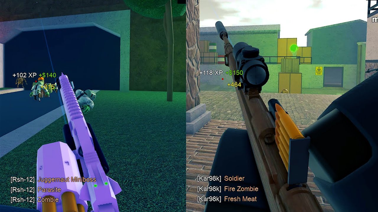 Zombie Uprising - (Kar98k x Rsh-12) - Roblox | Raw Gameplay | 02/23/2024 |