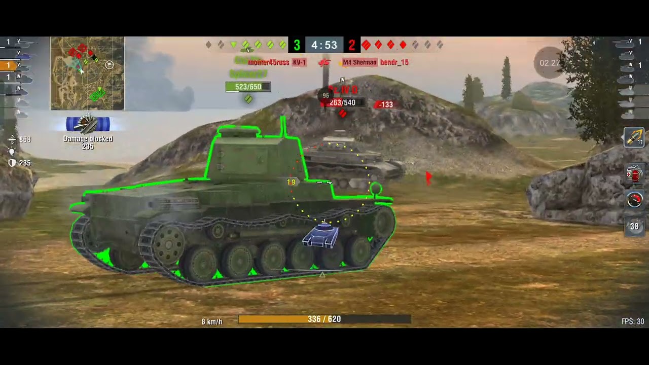 Bestgameplay wotzblitz t-34 damage 1.6k kill 3