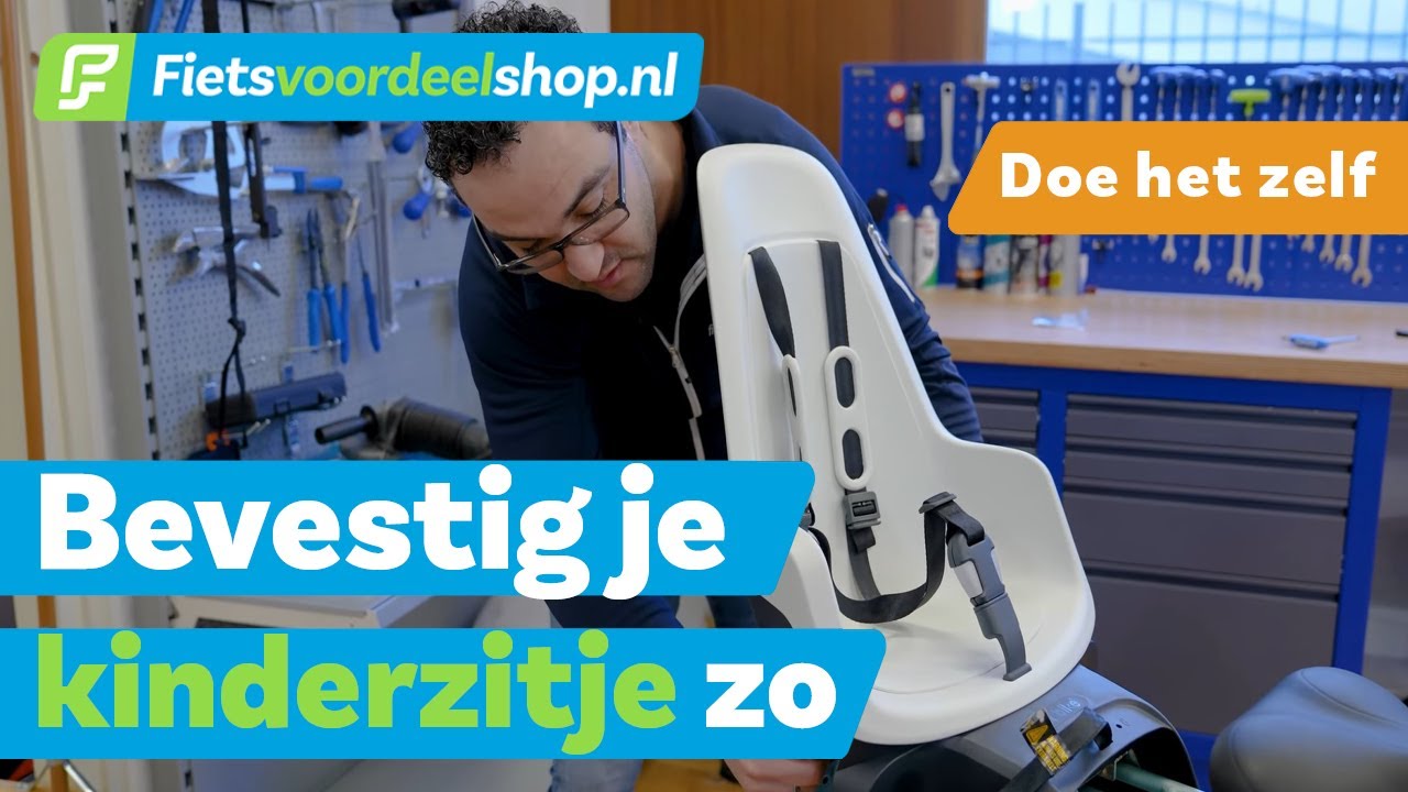 Hoe bevestig je een kinderzitje achterop de fiets? - Fietsvoordeelshop.nl Doe Het Zelf
