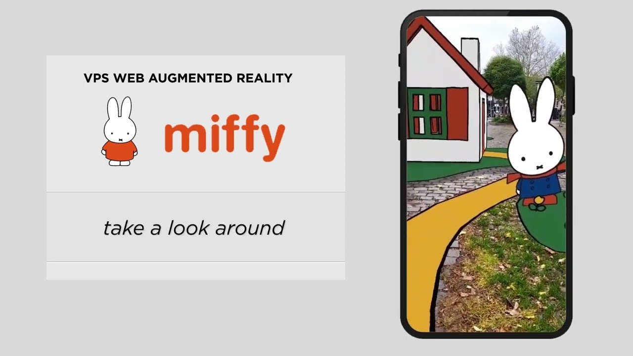Augmented Reality Miffy VPS