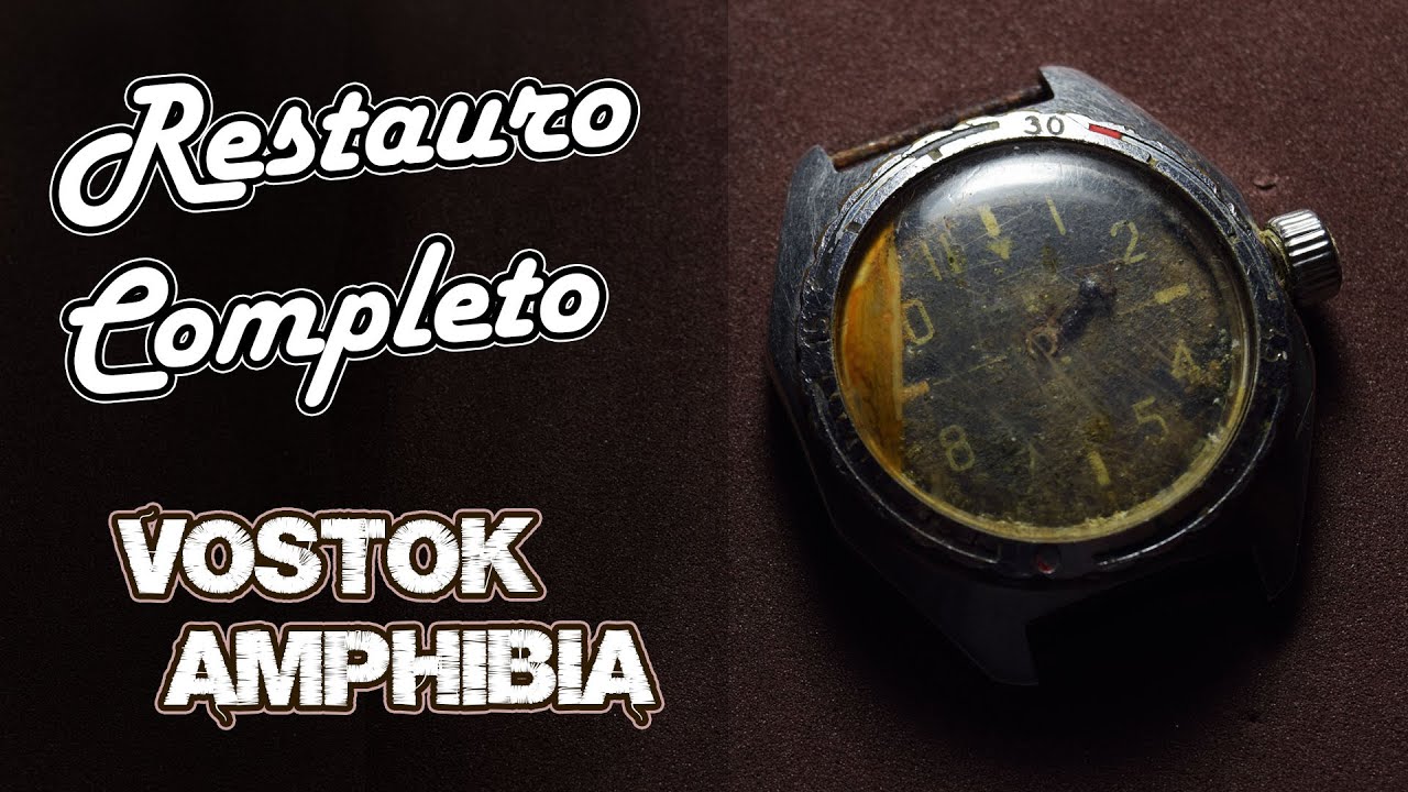 Vostok Amphibia Sniper 200M allagato e arrugginito | Restauro Completo |