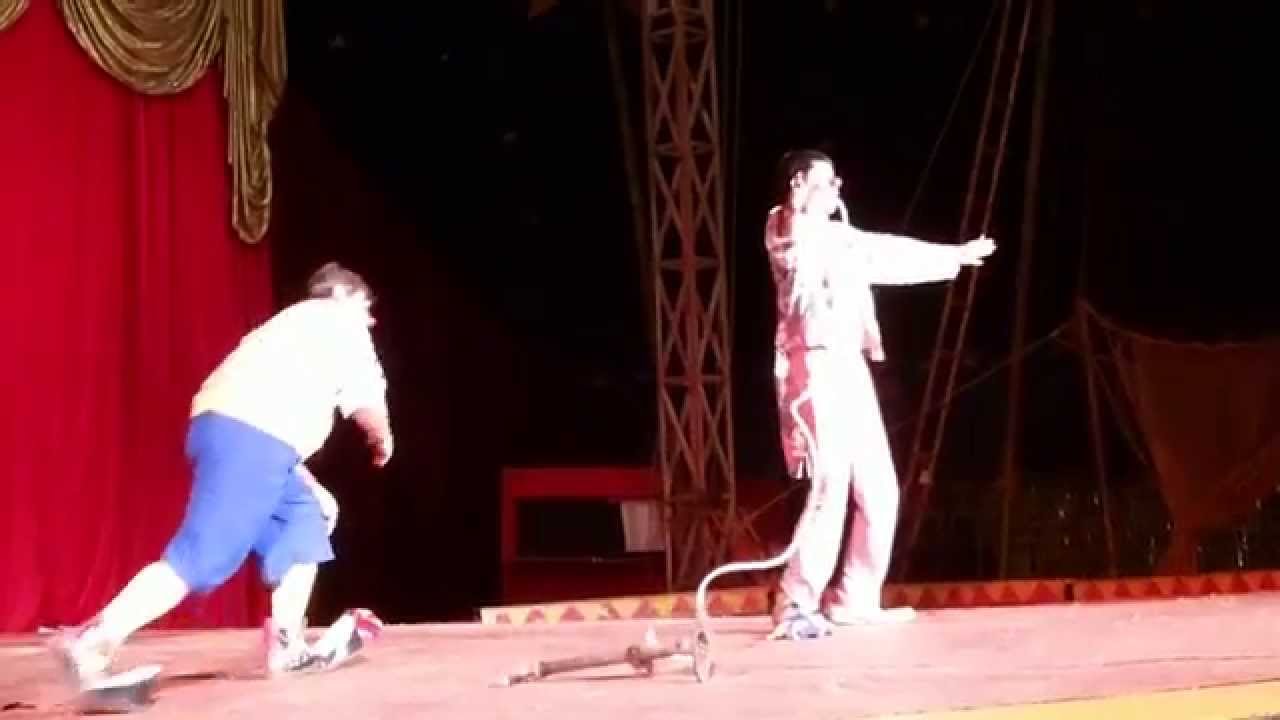 Palhaços Pequi e Ligeirinho, Circo Zanchettini