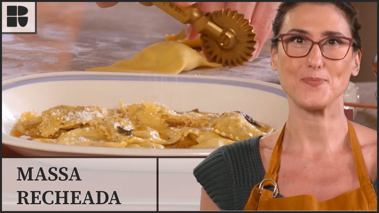 Ravioli de ricota, espinafre e nozes | Paola Carosella | Alma de Cozinheira