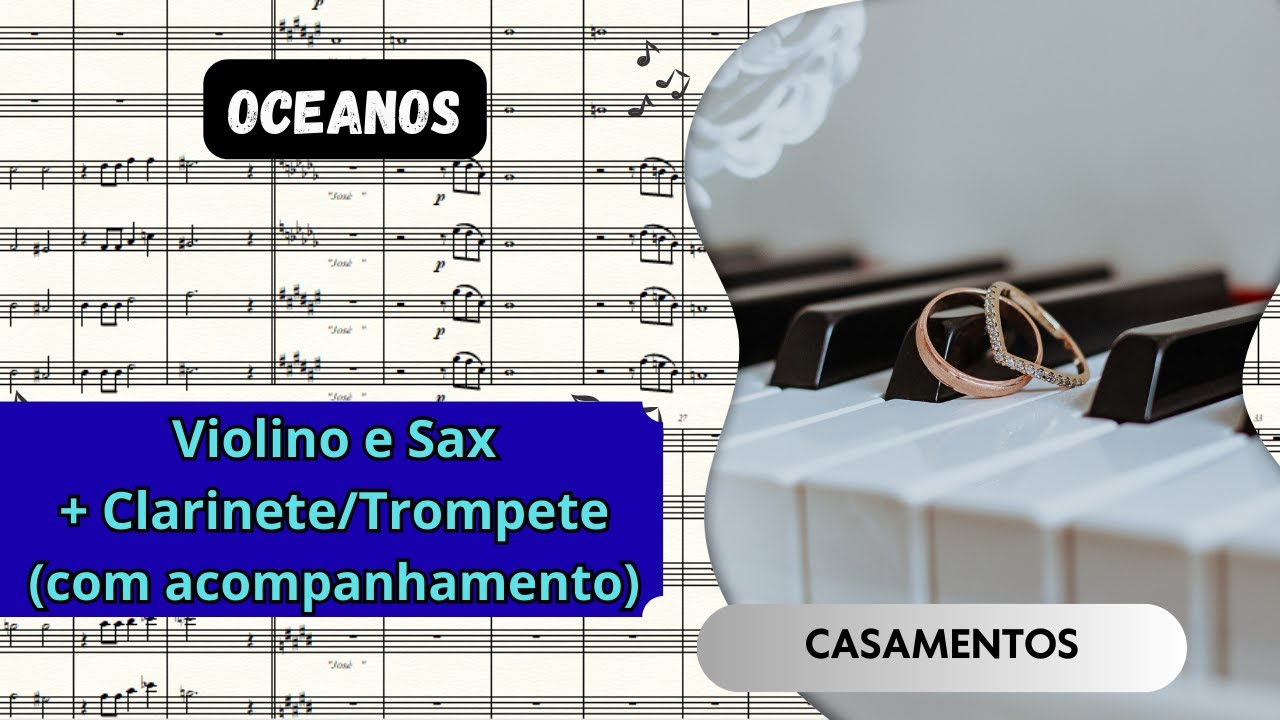 Oceanos (instrumental) - Partitura