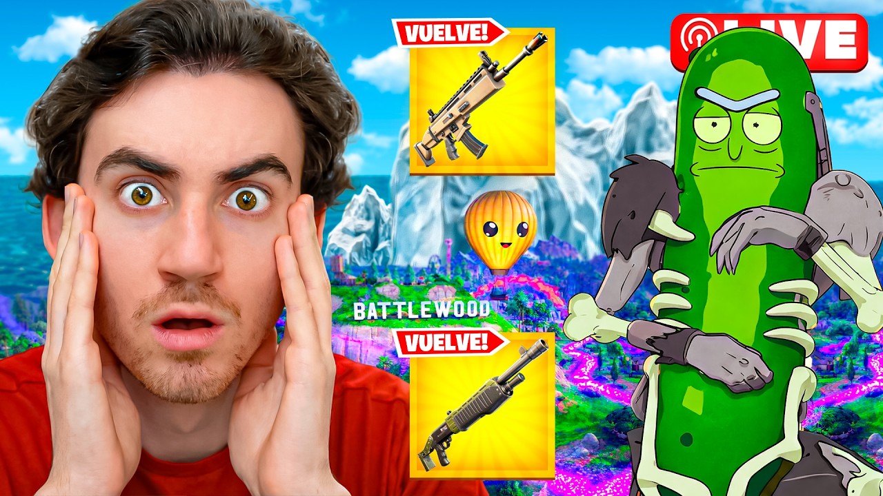 NUEVA ACTUALIZACIÓN CON ARMAS OG EN FORTNITE🤩 #EpicPartner