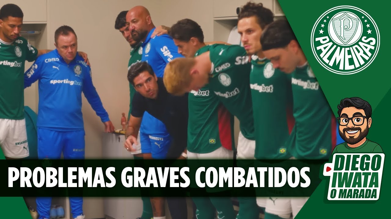 PALMEIRAS CONSEGUIU ATACAR ALGUNS PROBLEMAS GRAVES E PODE TER DESTRAVADO A EVOLUÇÃO DO TIME