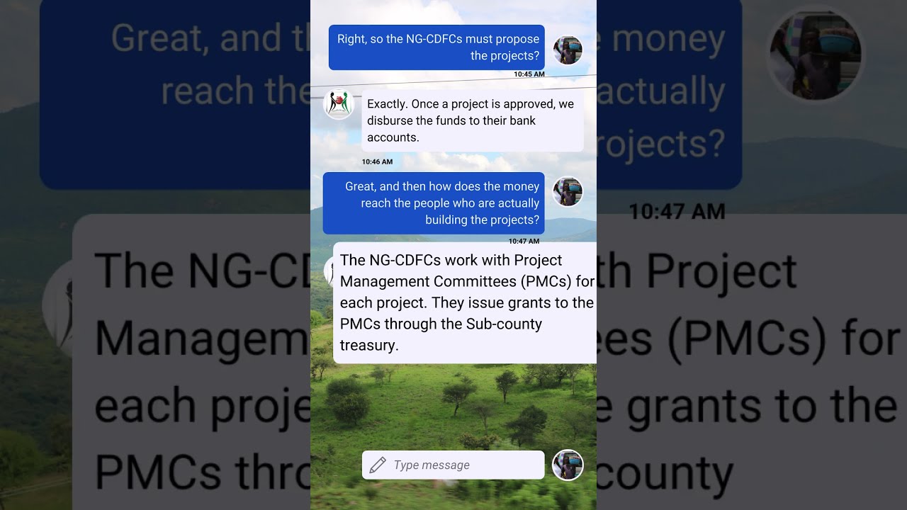 How Funds Flow from the National Treasury to Implementation of NG-CDF Projects