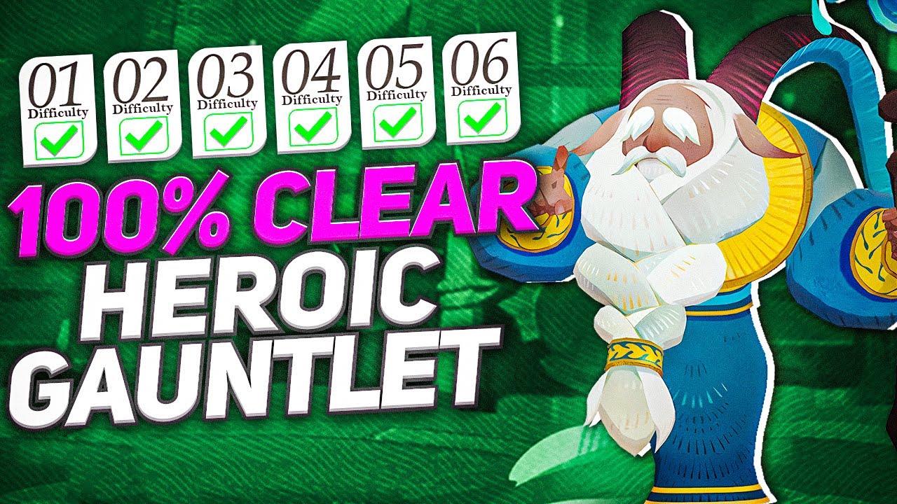 Arden Heroic Gauntlet F2P 100% Clear Guide!!!【AFK Journey】