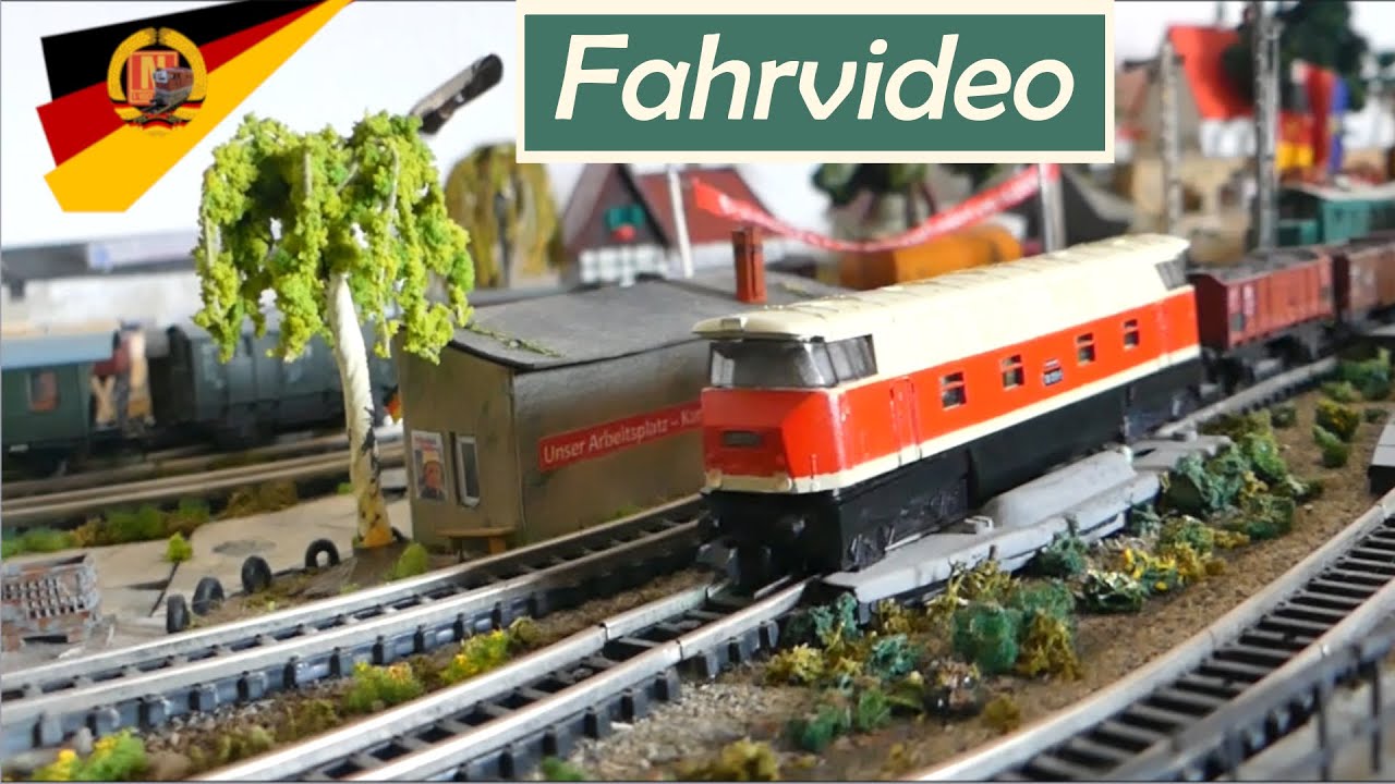 🚂 Fahrvideo - Güterzüge (Autos, Kesselwaggons), BR 118 + Besonderheit / Modelleisenbahn Spur N PIKO