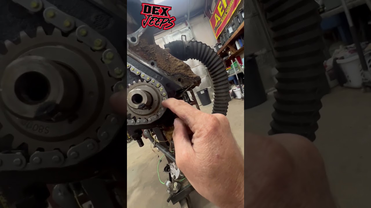 Timing a jeep 4.0 secret. #jeep #jeep40 #jeepxj #jeeptj #engine #mechanic #jeeplife #automobile