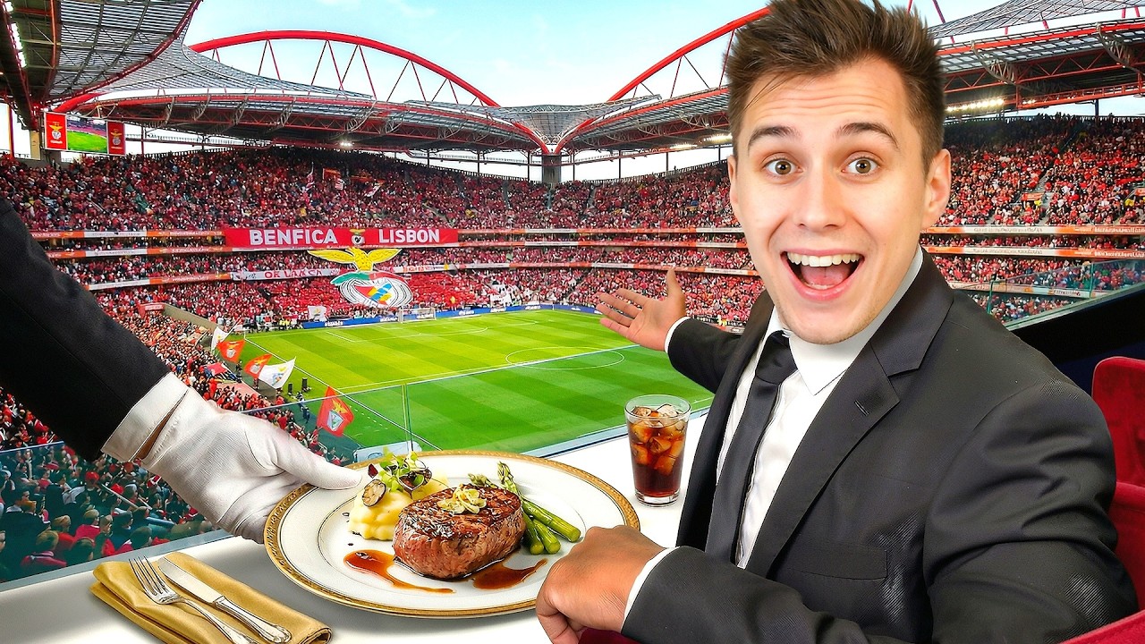 NEJŠÍLENĚJŠÍ VIP Lístky na LIZE MISTRŮ?! 😱 BENFICA vs REAL MADRID