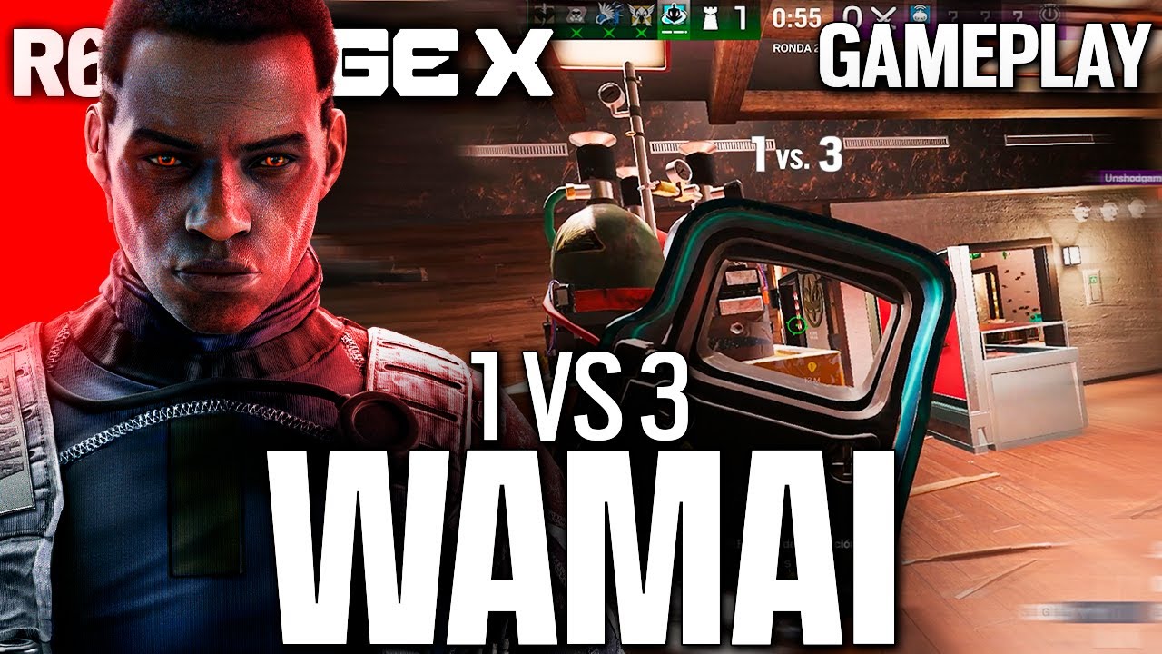 El 1 VS 3 MÁS TENSO en RAINBOW SIX SIEGE X 😎