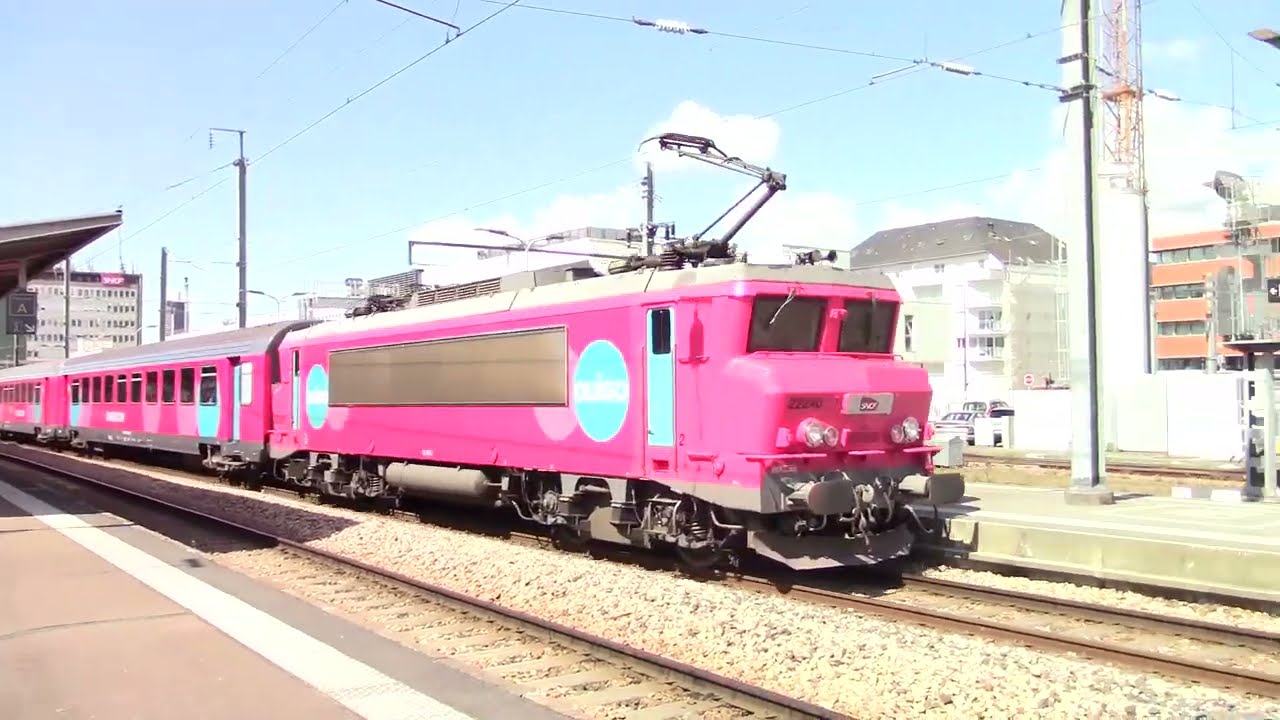 Retour des trains Corail &agrave; Nantes (Ouigo Classique)
