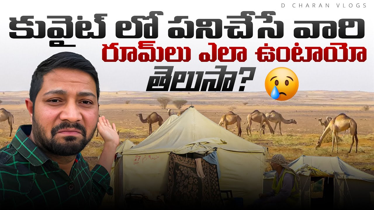 కువైట్ లో Drivers కి  పని మనుషులకి & Security కి ఎలాంటి Rooms ఇస్తారు?#driverroom #housemaid #kuwait
