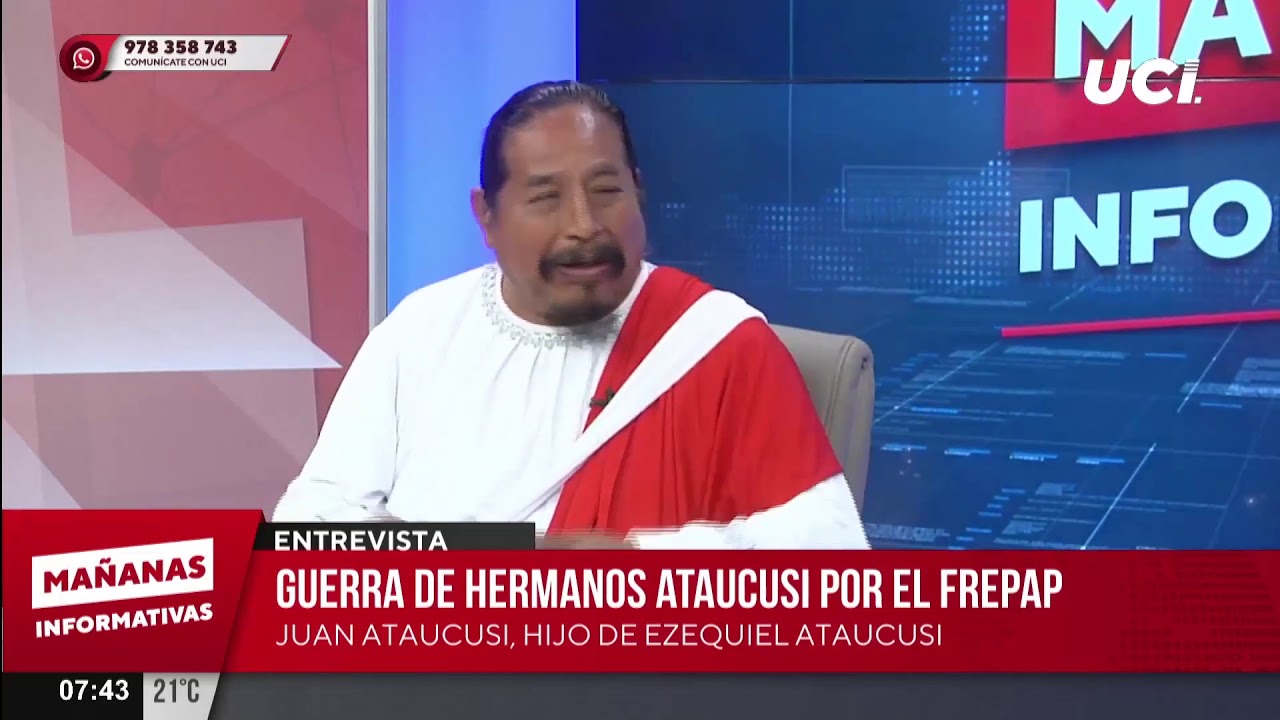 🕑 Guerra por Frepap: Juan Ataucusi acusó a su hermano Jonás