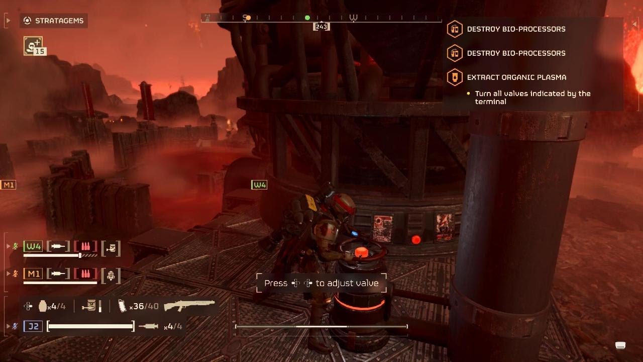 Helldivers 2 Casual gameplay: Extract Organic Plasma on...K...on Automatons