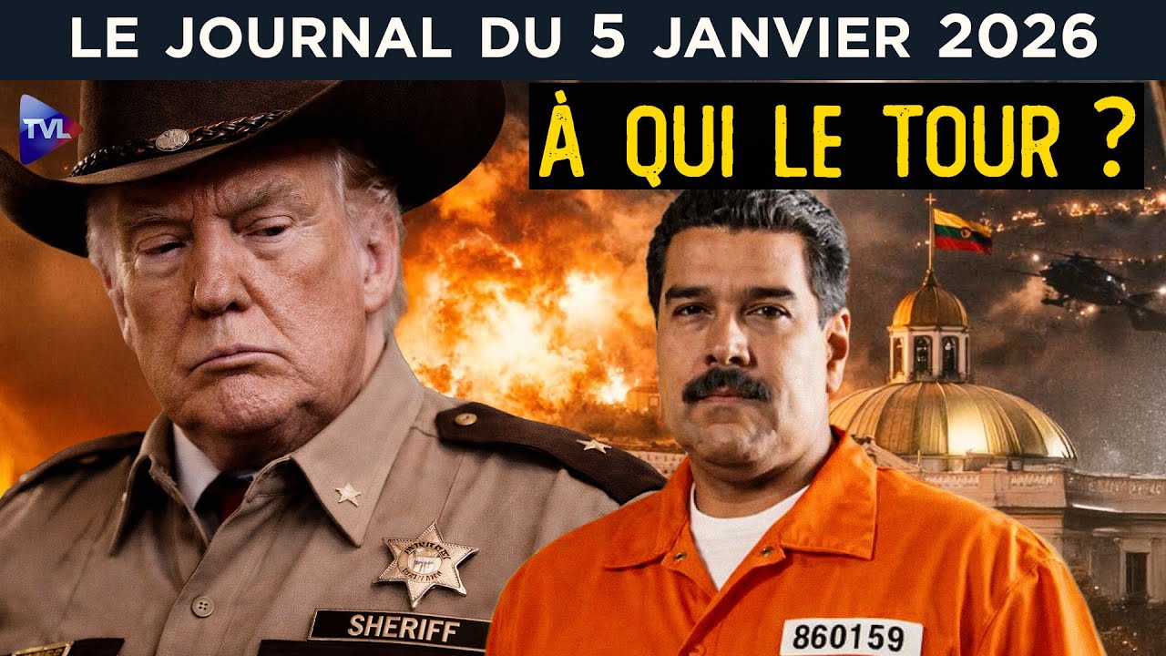 Enl&egrave;vement de Maduro : Trump et la guerre hybride contre le Venezuela ? - JT du lundi 5 janvier 2026