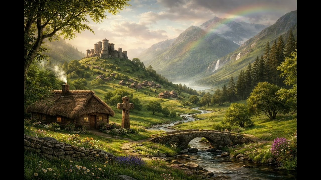 Medieval Irish Music for Studying 🍀 Dark Celtic Ambient (50 Minutes, No Ads)