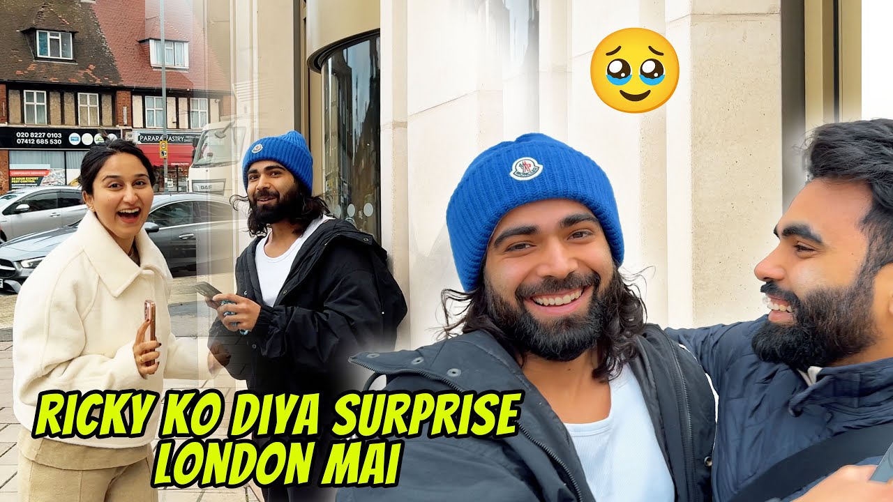 London jaa kar Diya Ricky ko Surprise 😍|| #sandycandyvlogs