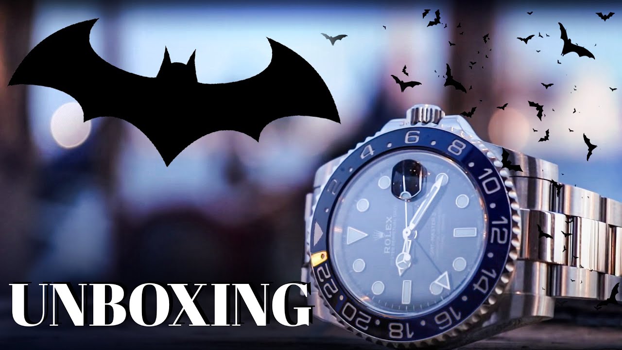 ROLEX &lsquo;BATMAN' UNBOXING - 116710BLNR