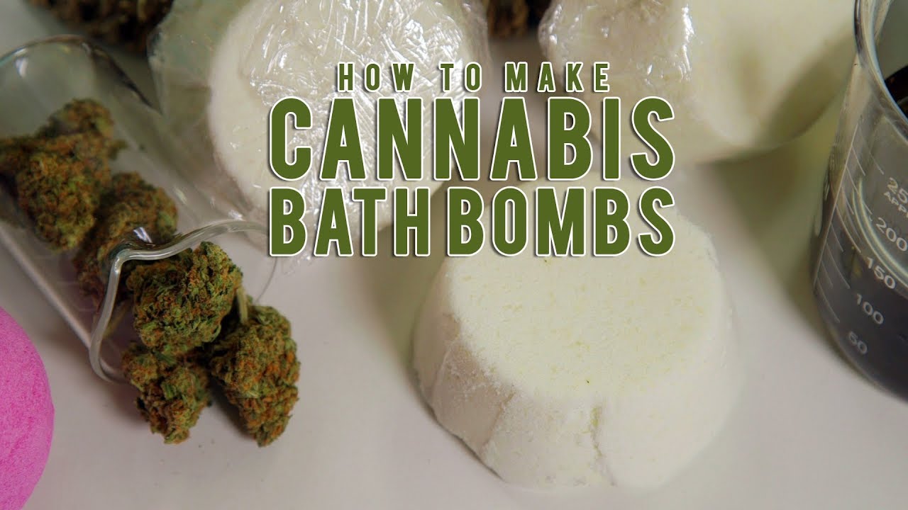 How To Make Soothing Cannabis Bath Bombs: Cannabasics #87