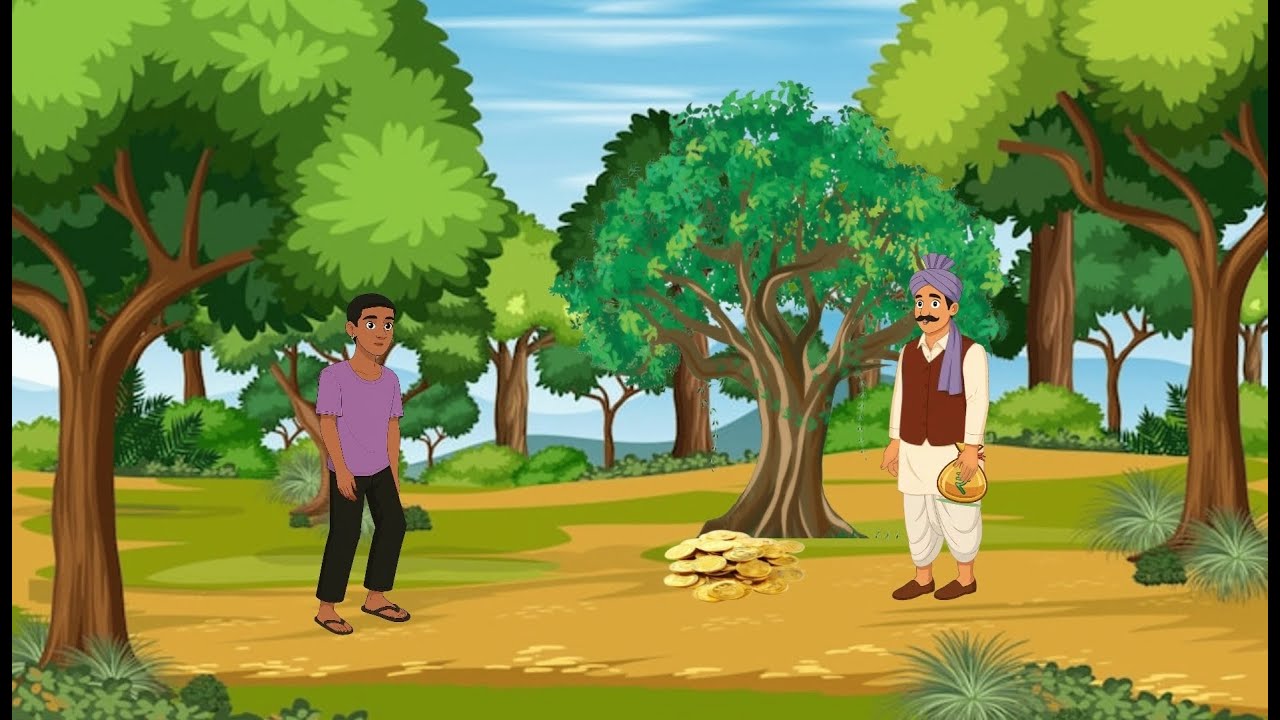 चमत्कारी बरगद का पेड़ | Hindi kahani | Moral stories | Cartoon kahani