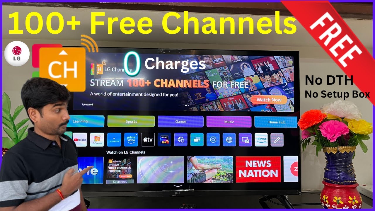 LG Channels  &ndash; Hidden Gem or Waste of Time? || LG के 100+ Free चैनलों की वास्तविकता!