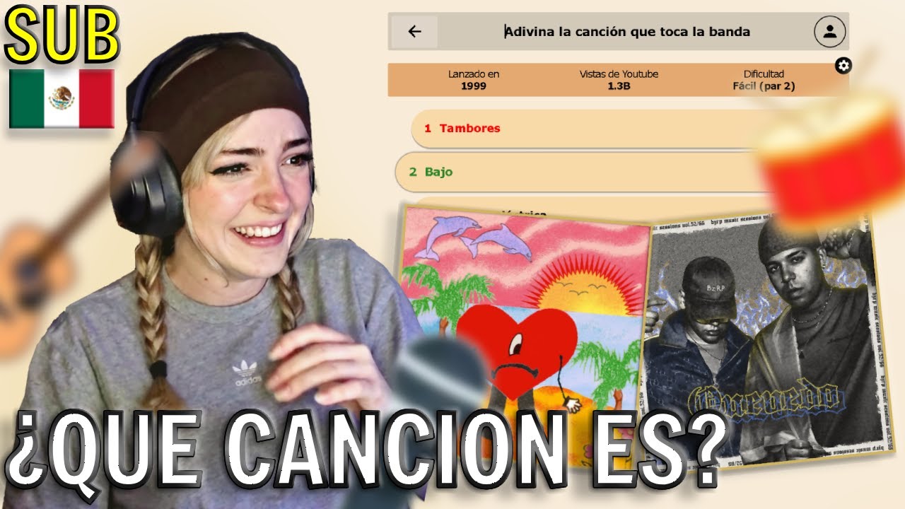 SYLVEE ADVINA LA CANCION SOLO CON LOS INSTRUMENTOS! | Bandle