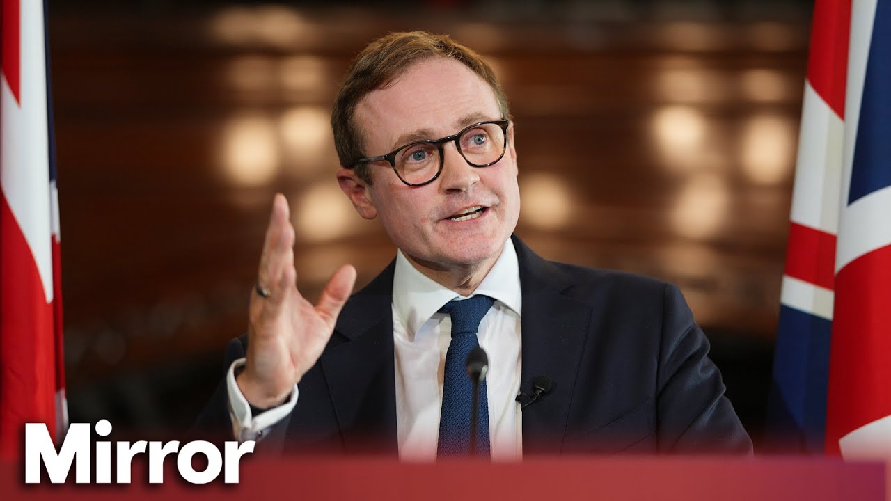 Tom Tugendhat makes Tory leadership speech