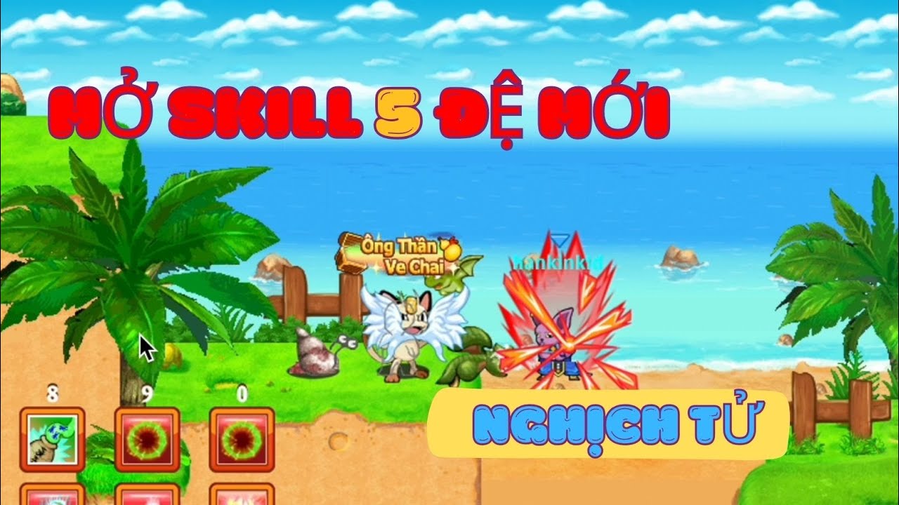 Ngọc Rồng Online - Mở Skill 5 Cho Nghịch Tử Đệ Mới