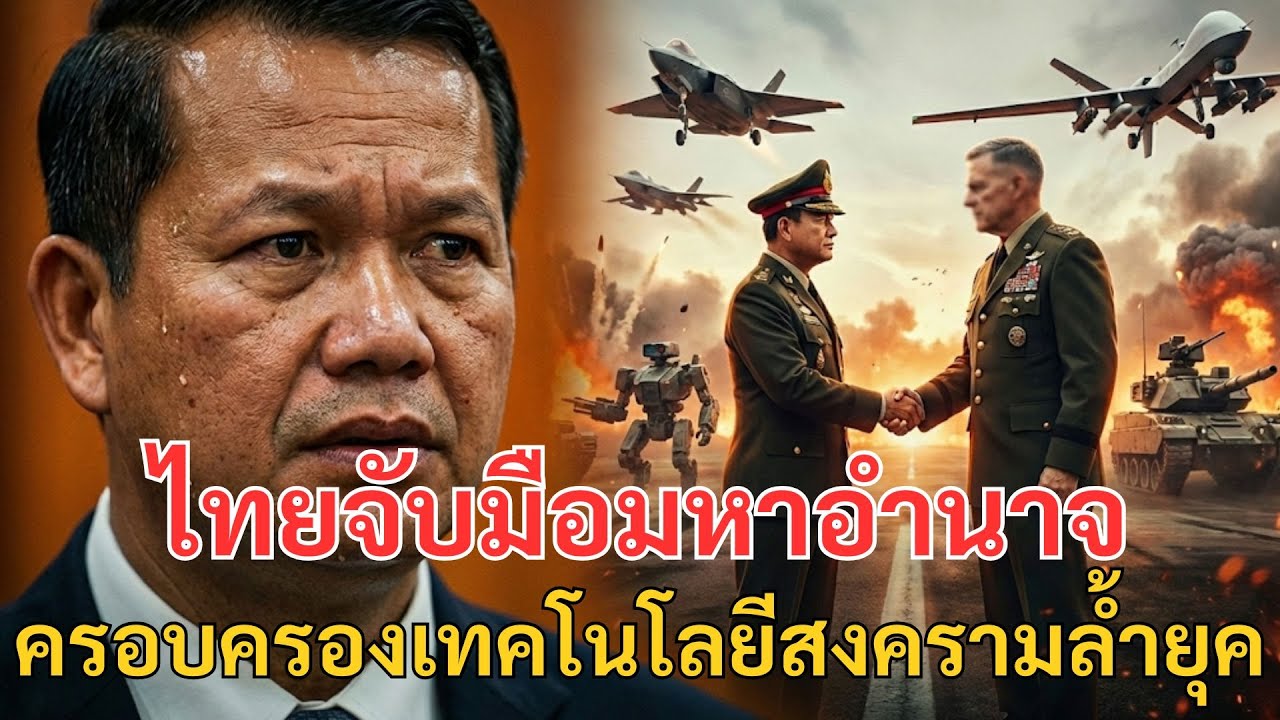 เขมรจะทำอย่างไร? เมื่อไทยจับมือมหาอำนาจ ครอบครองเทคโนโลยีสงครามล้ำยุค