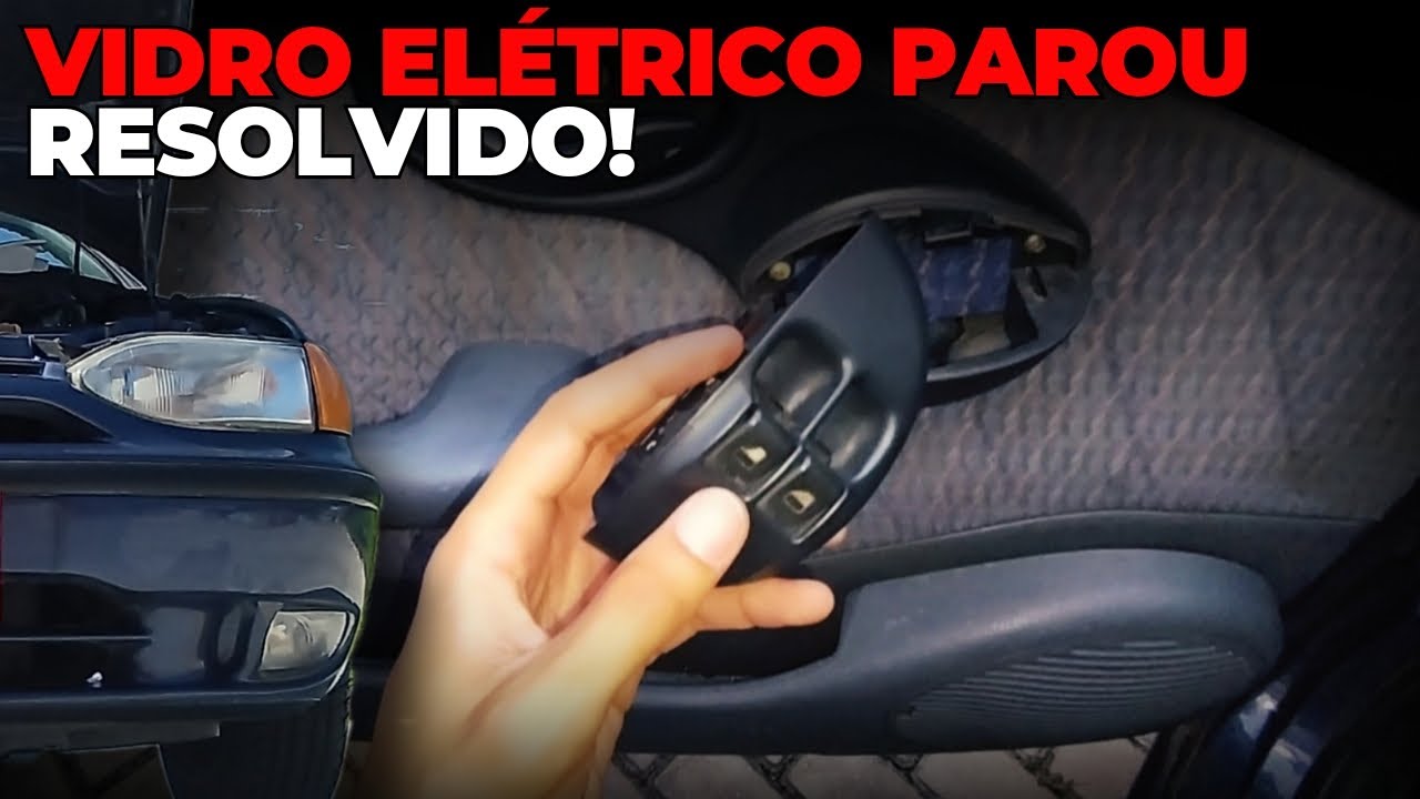 RESOLVENDO FÁCIL O PROBLEMA DO VIDRO ELÉTRICO DO PALIO | Autos & Dicas #142