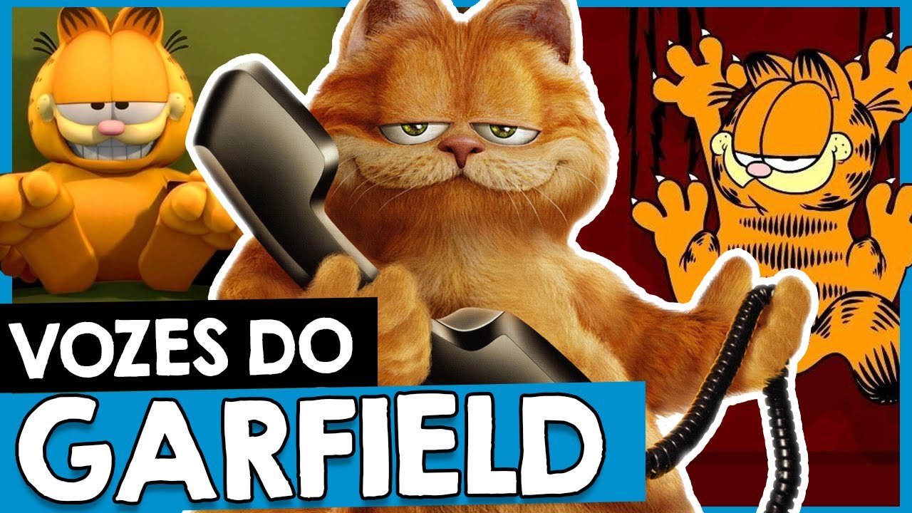 CONHEÇA OS DUBLADORES DO GARFIELD NO BRASIL
