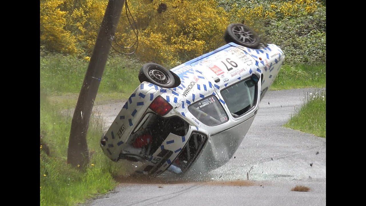 Rallye du Forez Saint Etienne 2024 - Crash & Mistakes - By HB Rallyes42 [4K]