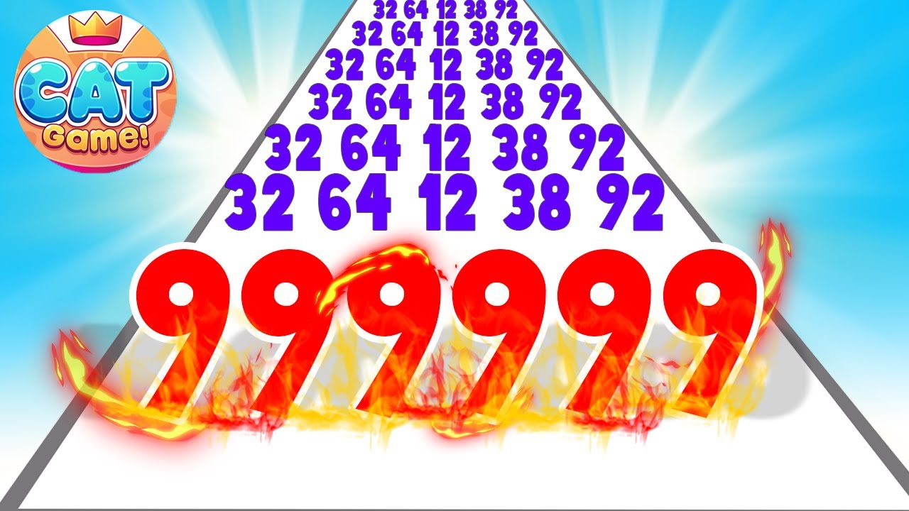 APK MODE UPDATE GAMEPLAY Number Run vs Jelly Run 2048 - All Level Gameplay Android,iOS