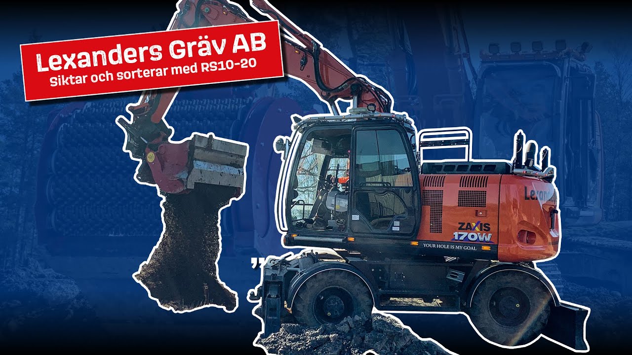 Lexanders Gräv AB med Rotastar siktskopa RS10-20