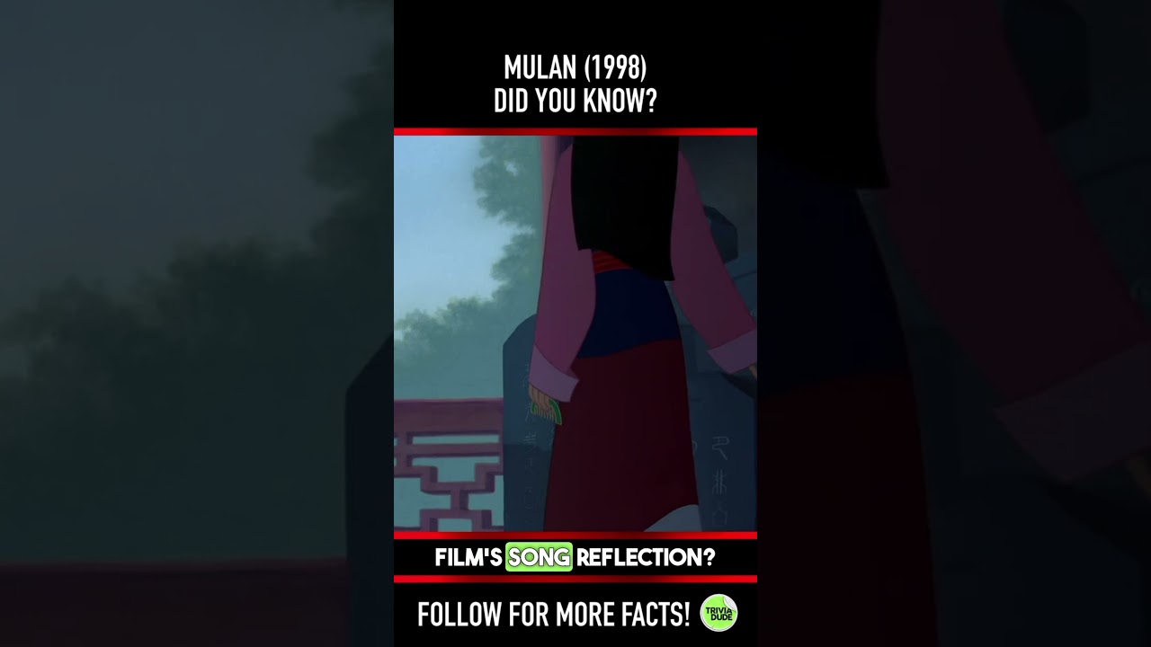 Did you know THIS about MULAN (1998)? Fact 9