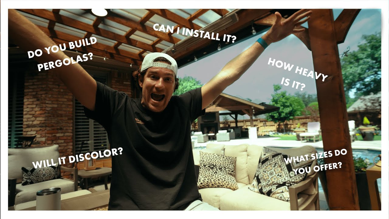 Frequently Asked SkyPoly and Pergola Questions Answered by Chad!