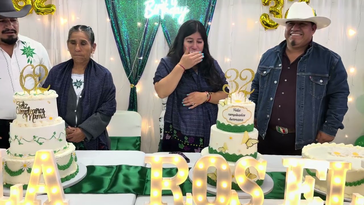 Cumpleaños de Rosita López y Marcela Santiago 