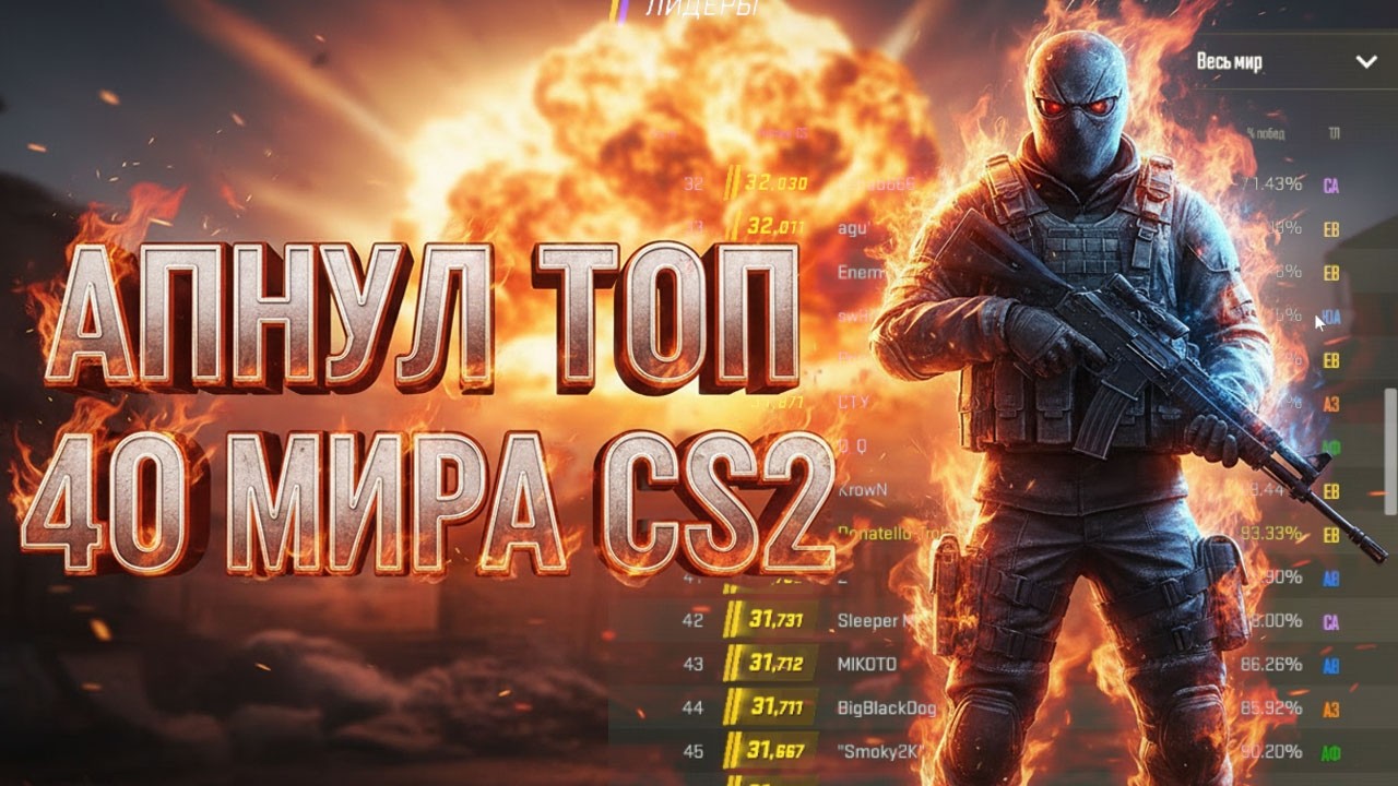 ТОП 40 МИРА CS2 С ЧИТАМИ | HvH PREMIER