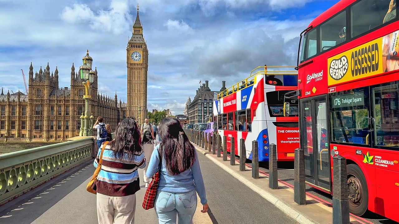 London Walk 2026 | Waterloo to Big Ben to Trafalgar Square | 4K HDR