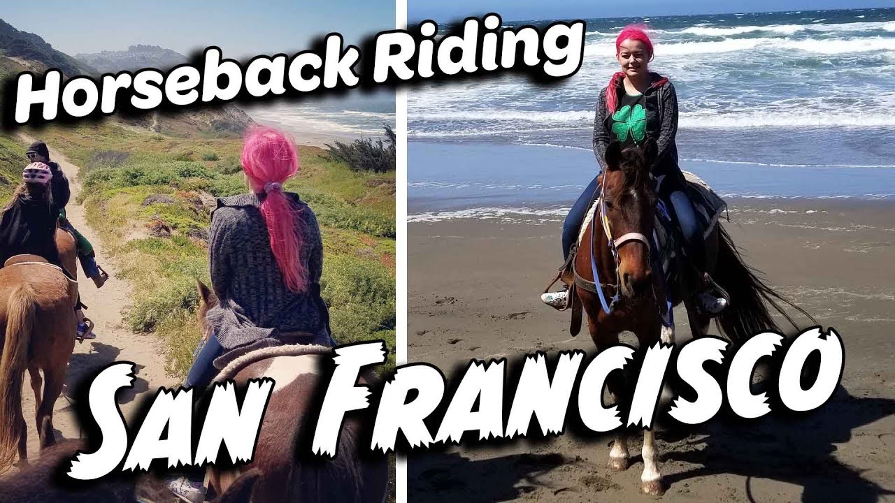Horseback Riding on the Beach in San Francisco California | GoPro