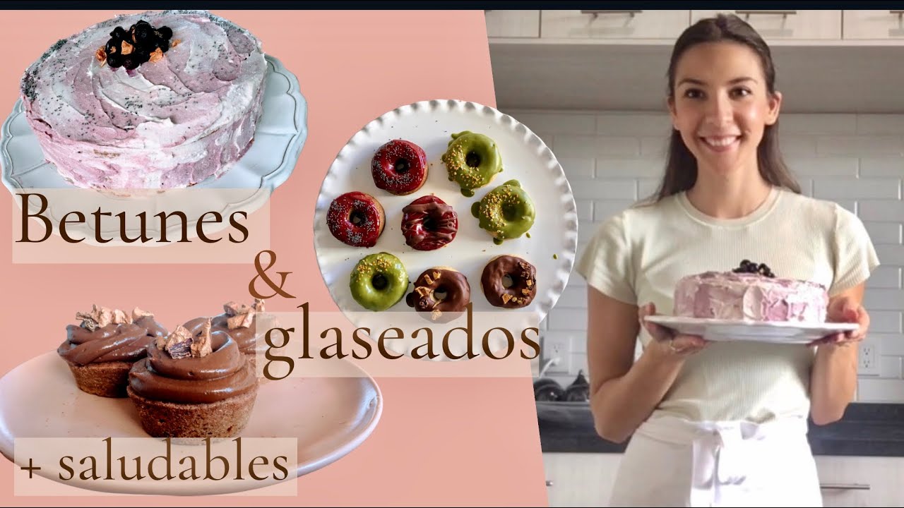 Betunes y glaseados saludables | recetas veganas