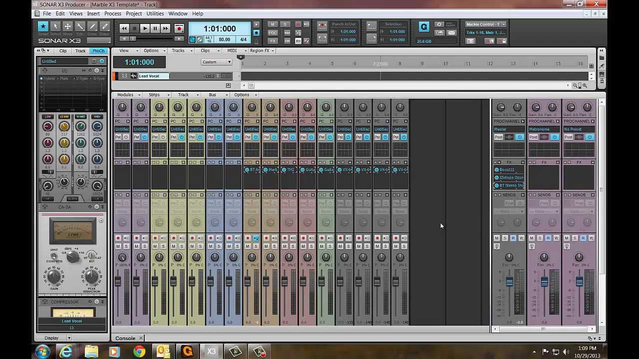 Sonar X3 Template