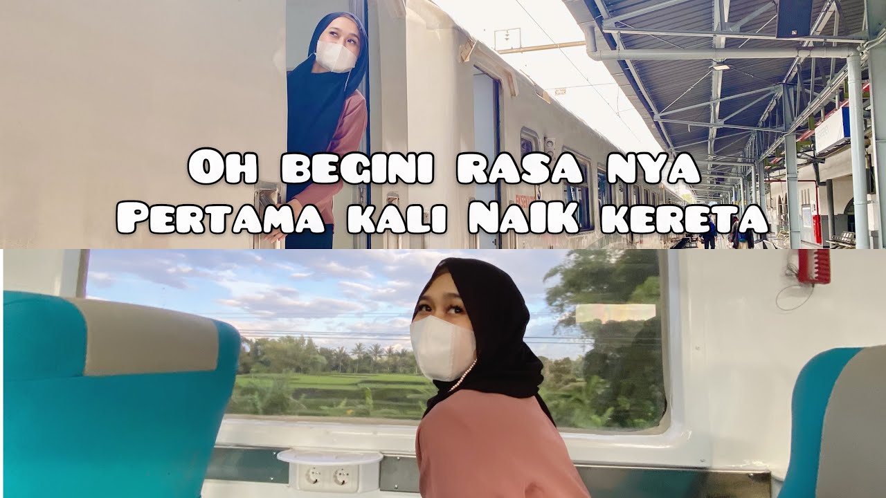PRAMUGARI NAIK KERETA API 14 JAM #VLOG9