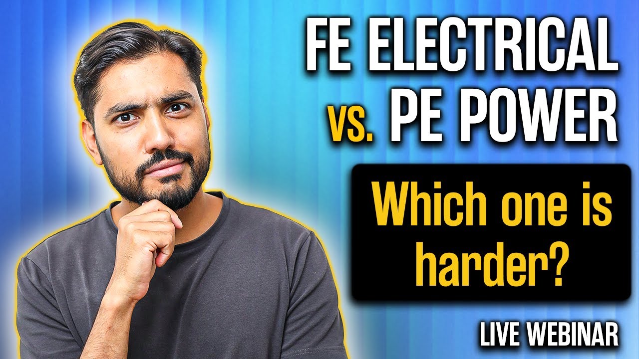 How Difficult Are the PE Power Exam and FE Electrical Exams? Full Breakdown