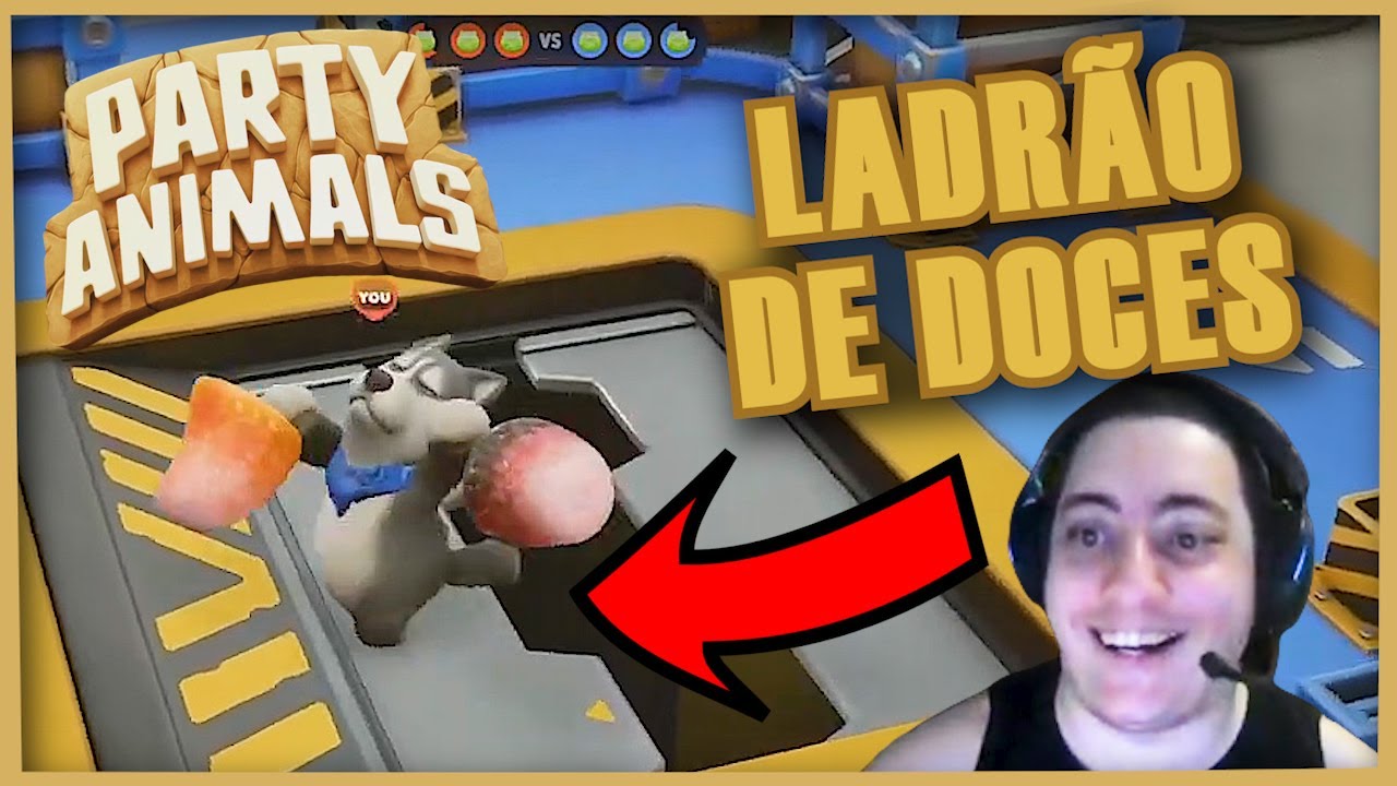 LOBINHO LADRÃO DE DOCES Party Animals Playtest