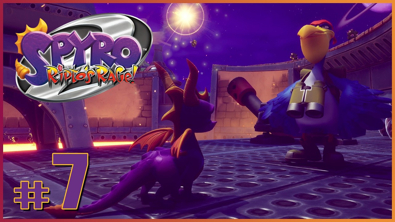 Let's Play Spyro 2: Ripto's Rage! #7 - Trolley Trouble